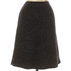 Christian Dior Solid A-line Skirt Sz 6 NWT